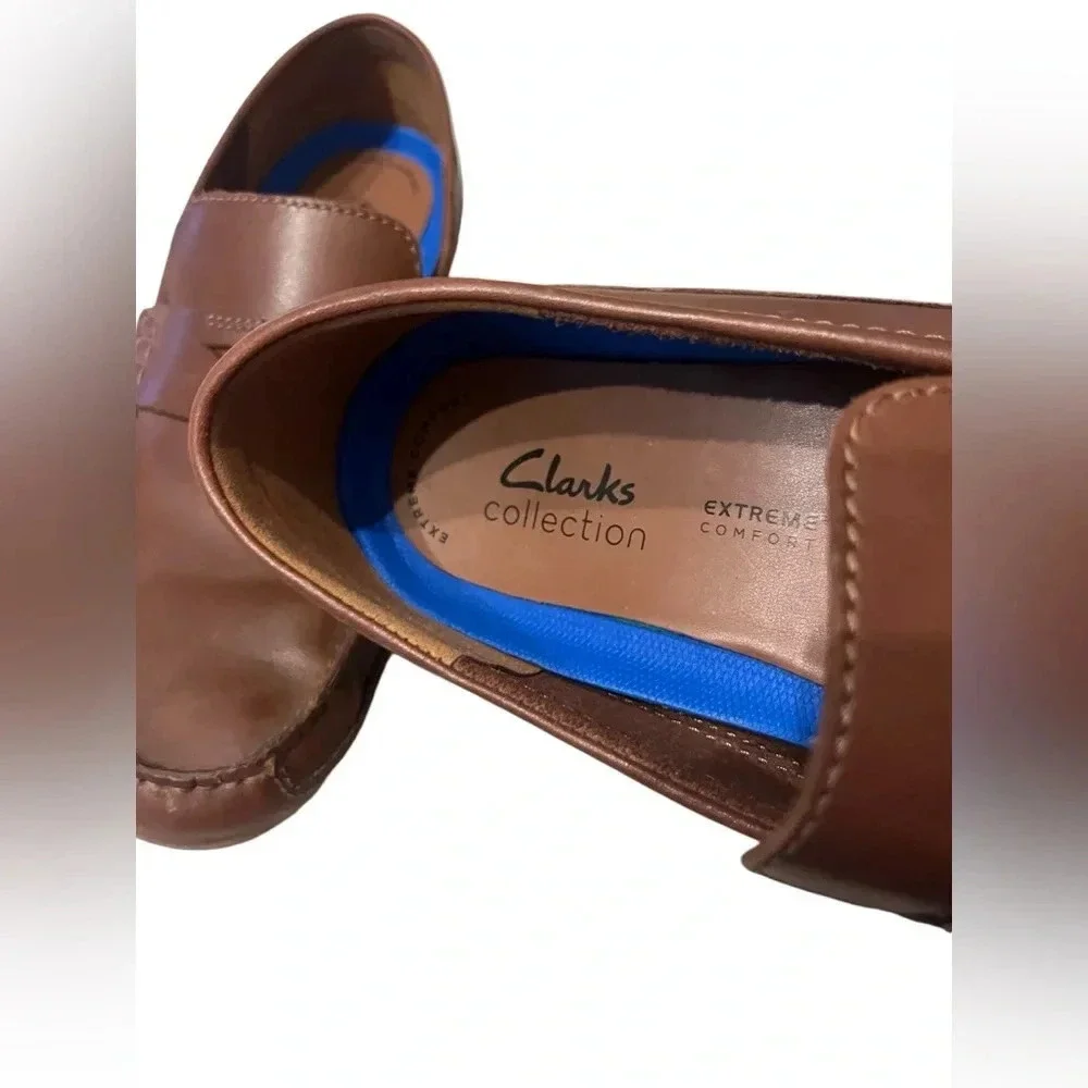 Men’s Loafers Clarks Markman Way Sz 10.5
